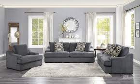 orofino dark gray living room set by