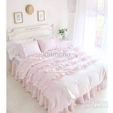 Whole Pink Ruffle Bedding