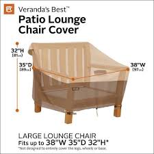 Earth Patio Lounge Chair Cover