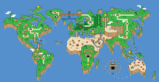 Super Mario World Maps Snes Mario Universe Com
