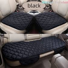 Car Cushion Seat Velvet Silk Cover Set