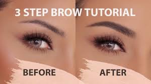 perfect eyebrow tutorial in 3 steps