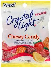 Crystal Light Sugar Free Assorted Flavors Chewy Candy 3 3 Oz Nutrition Information Innit