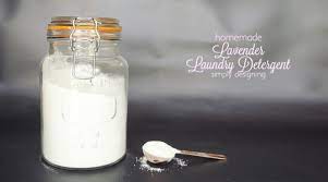 lavender scented homemade laundry