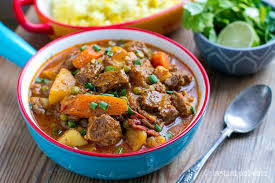 instant pot moroccan lamb stew with