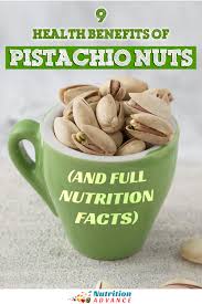 9 health benefits of pistachio nuts