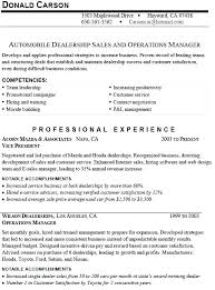 Auto Sales Resume Download Car Sales Resume Sample Auto Cover Letter