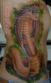 Klapperschlange tattoo