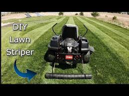 Strip Your Lawn Diy Lawn Striper