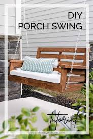 Diy Porch Swing Plans Build Your Own