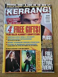 Kerrang No 511 Metallica Wall Chart The Almighty Pantera