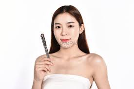 beauty use makeup brush picture and hd
