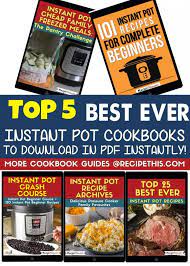 best instant pot cookbooks