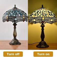 us vintage handcraft table lamp
