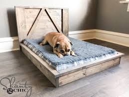 diy farmhouse dog bed for man s best