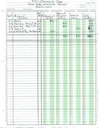 Simple Accounting Template General Ledger Sheet Double Entry