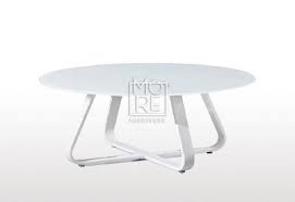 Free delivery and returns on ebay plus items for plus members. Coffee Tables Tulips White Glass Top Round Coffee Table With Metal Legs