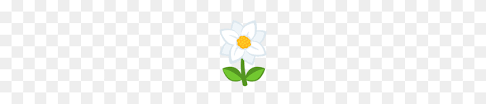 white flower emoji meaning with