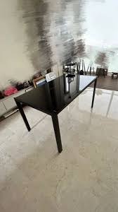 12mm Black Table Top Glass