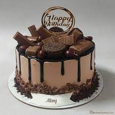 Chocolate Birthday Cake Images With