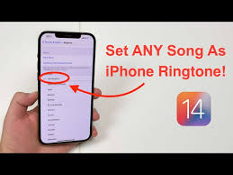 how to set any song as iphone ringtone