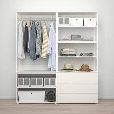 One problem with the brimnes three door wardrobe is the lack of drawers. Platsa Wardrobe With 2 Doors 3 Drawers White Fonnes White Ikea