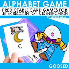goosed nursery rhyme alphabet game