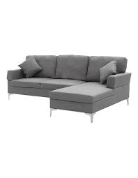 sarantino linen corner sofa couch
