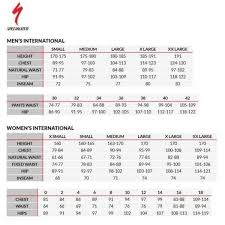 Jump Specialized Mountain Bike Size Chart To Mens Sizing
