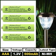 Aaa Rechargeable Solar Light Batteries