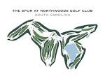 The Spur at Northwoods Golf Club SC Golf Course Map Home - Etsy