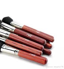 msq wooden complete makeup brush set