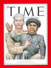 TIME Magazine Cover: Joseph Stalin and Gregory Malenkov - Oct. 6, 1952 -  Joseph Stalin - Gregory Malenkov - Russia - Communism - Joseph Stalin