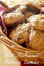 old fashion oatmeal cookies recipe
