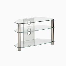 large clear glass corner tv stand up to