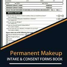 permanent makeup intake consent forms
