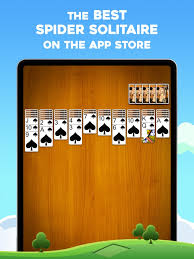 spider solitaire card game on the app