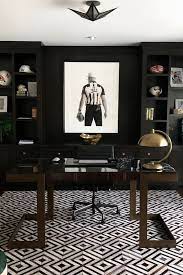 Dramatic Masculine Home Offices