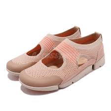 Details About Clarks Tri Tone Light Pink Combination Women Casual Slip On Walking Sandals Shoe