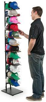Baseball Hat Rack With Twelve Pockets