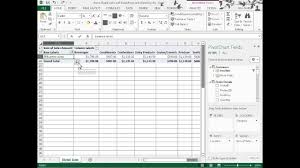 Excel 2013 Drill Down And Drill Up In Pivottable Data