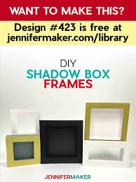 Diy Shadow Box Frames Affordable Paper