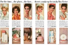 cosmetics and skin max factor post 1960