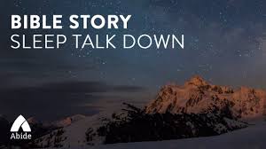 Relax, take a deep breath and join us. Abide Guided Bible Story Meditation Spoken Word Sleep Talk Down Sleep Music To Fall Asleep Faster Youtube Bible Stories How To Fall Asleep Bible