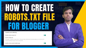 how to create and add robots txt file