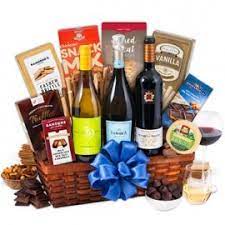 send chagne gift baskets to