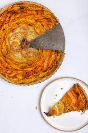 savory pie squash carrot and onion