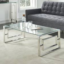 Eros Coffee Table In Gold And Silver