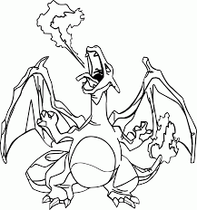 * * * * charizard is the latest evolution of one of the initial pokémon following charmander and charmeleon coloring page. Pokemon Coloring Page Charizard Coloring Home