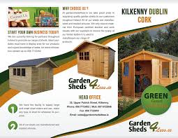 garden brochure design